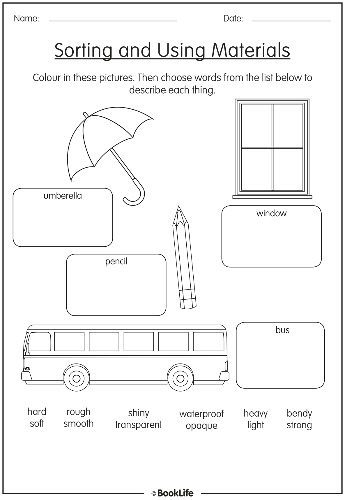 Sorting and Using Materials by BookLife
