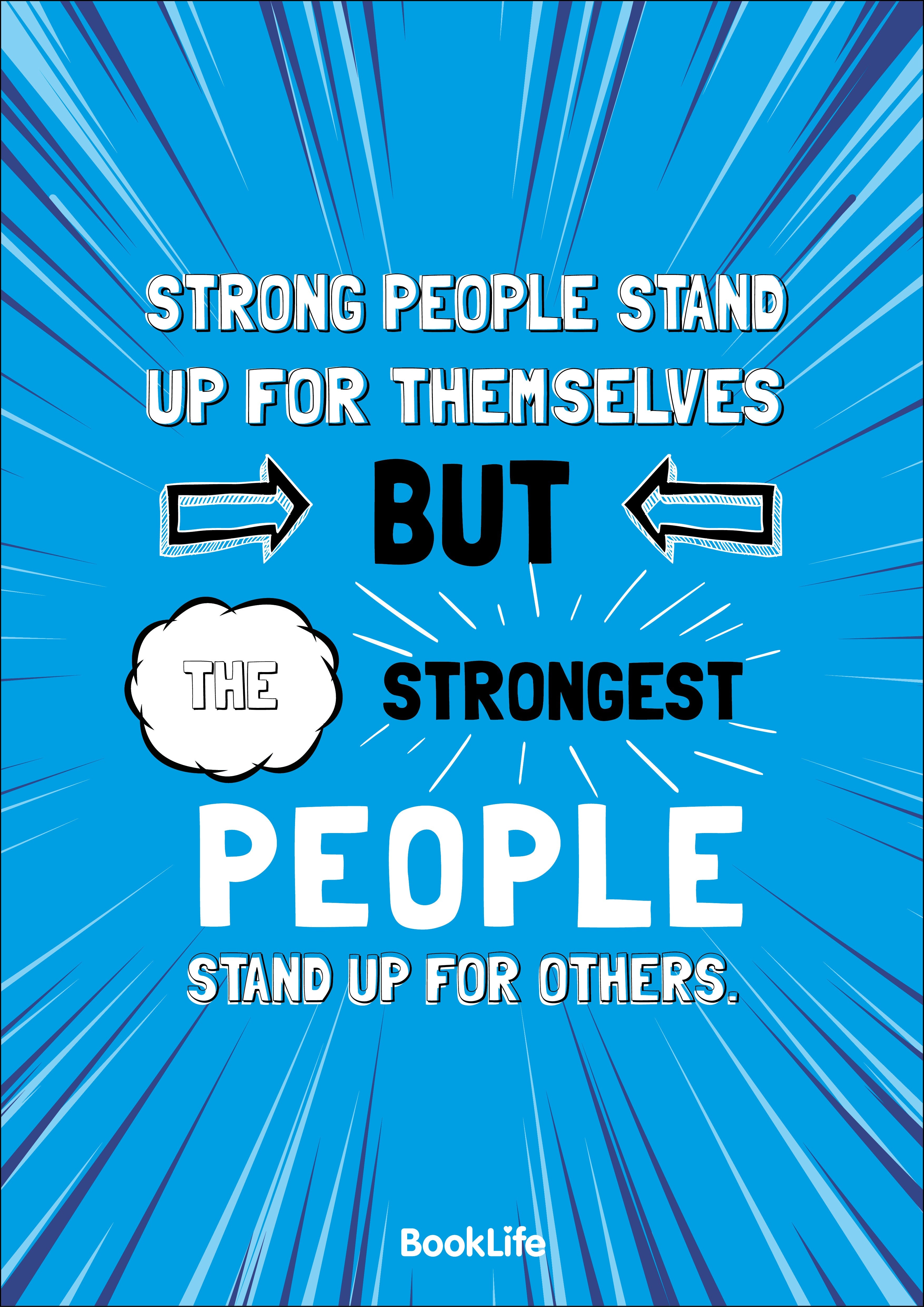 Free Strong Quote Poster by BookLife