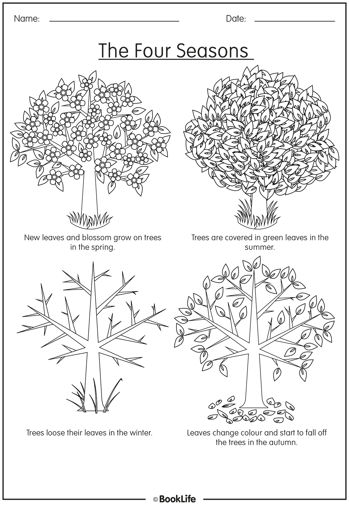 The Four Seasons by BookLife