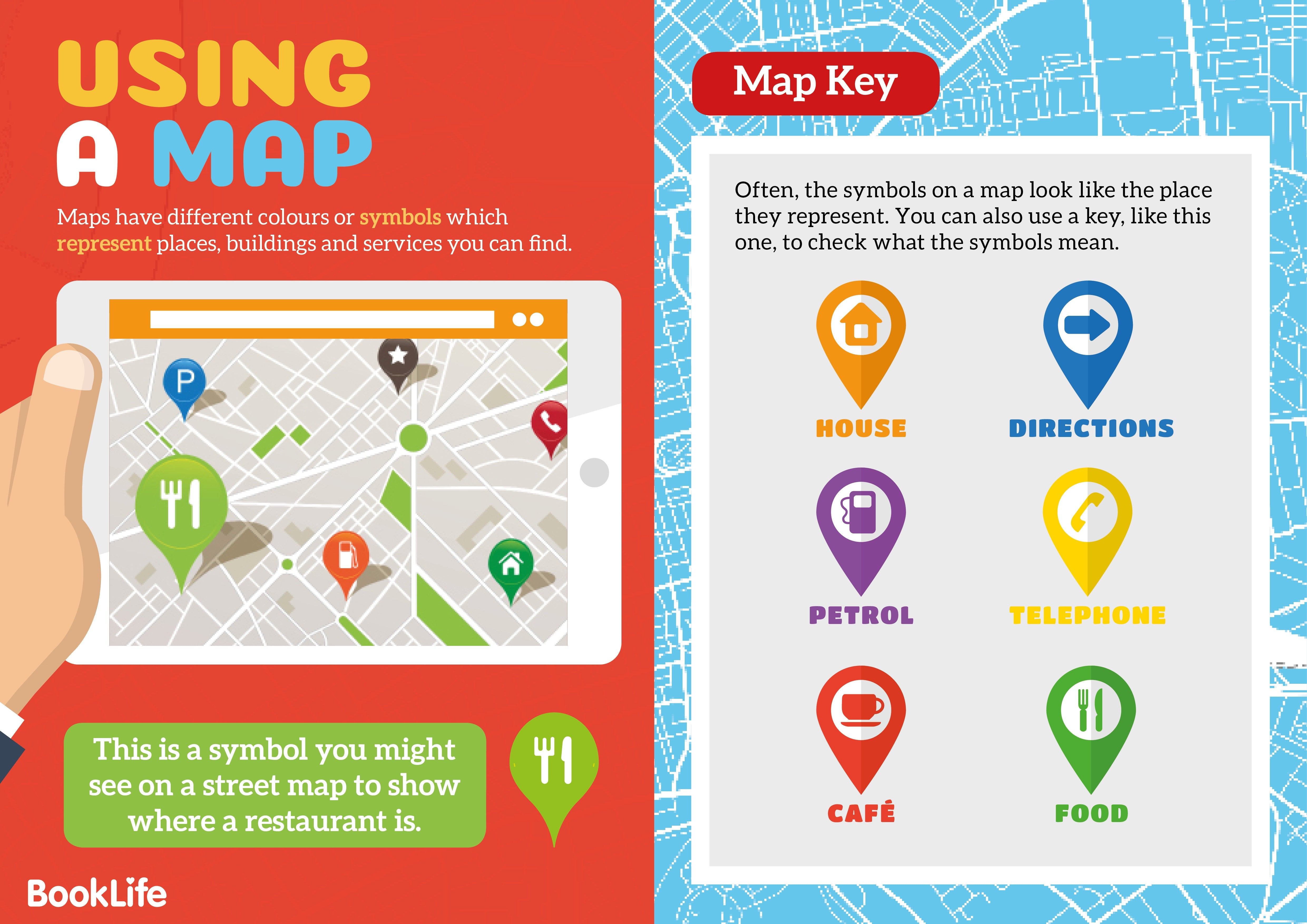 Free Using A Maps Poster by BookLife