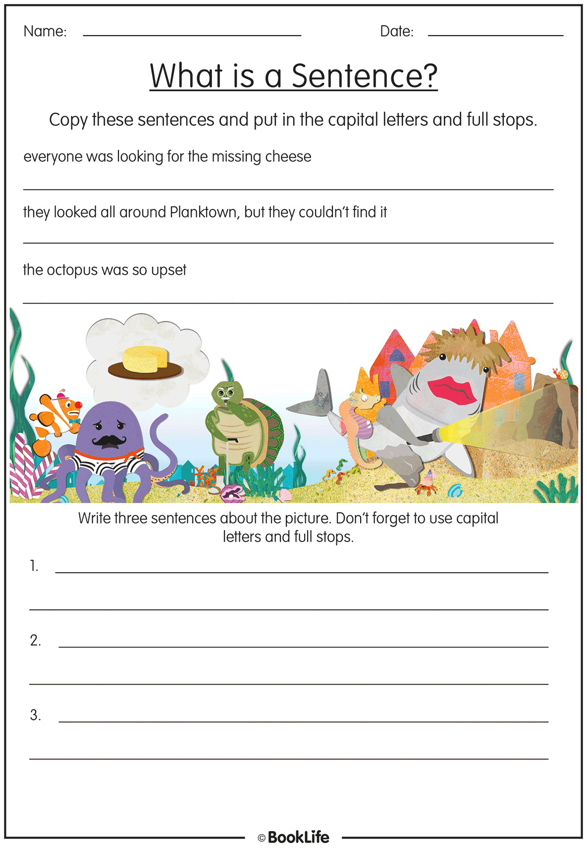 What is a Sentence? by BookLife