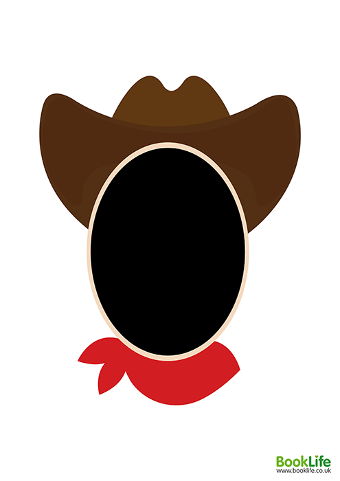 World Book Day Funny Faces - Cowboy by BookLife