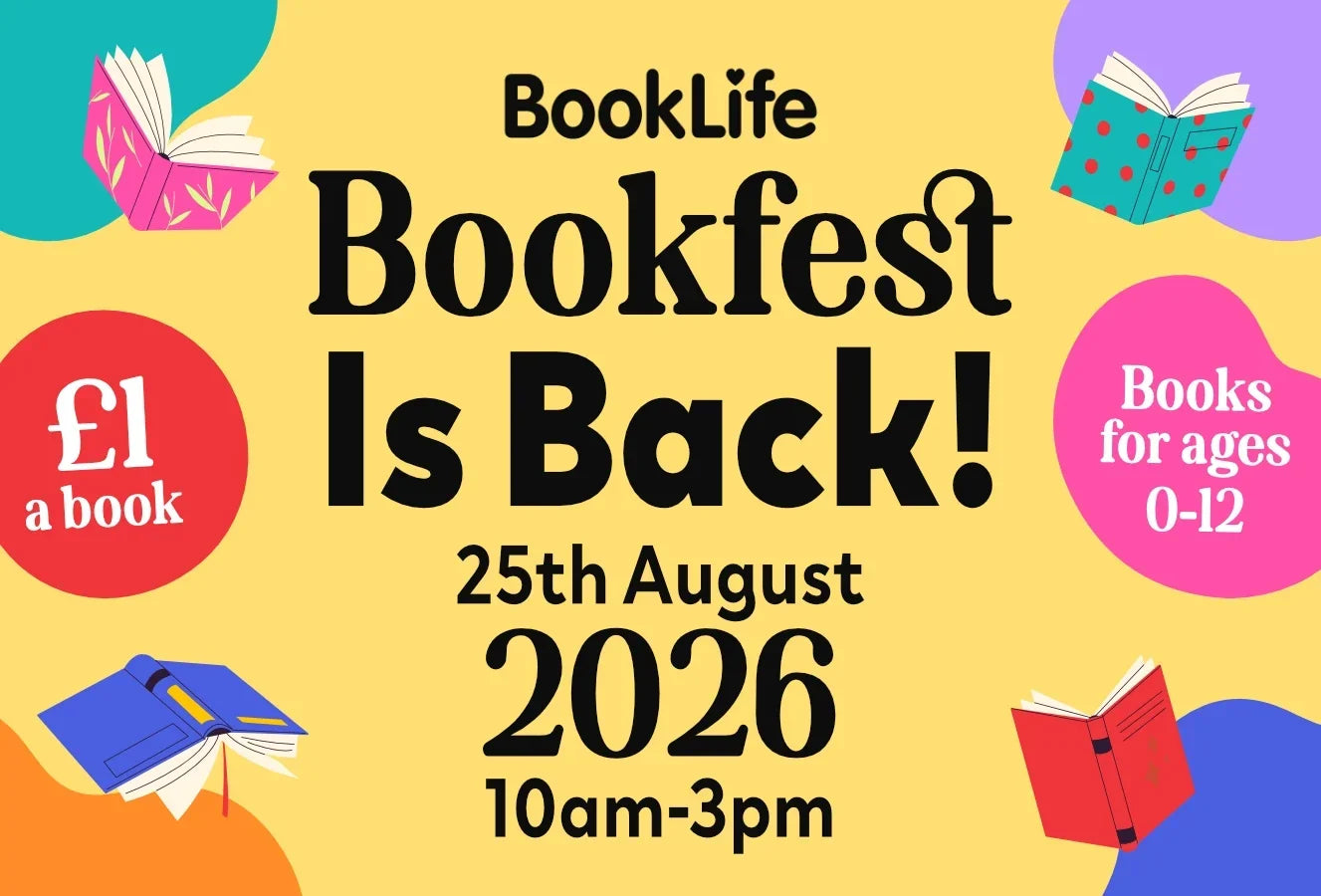 Bookfest is back!