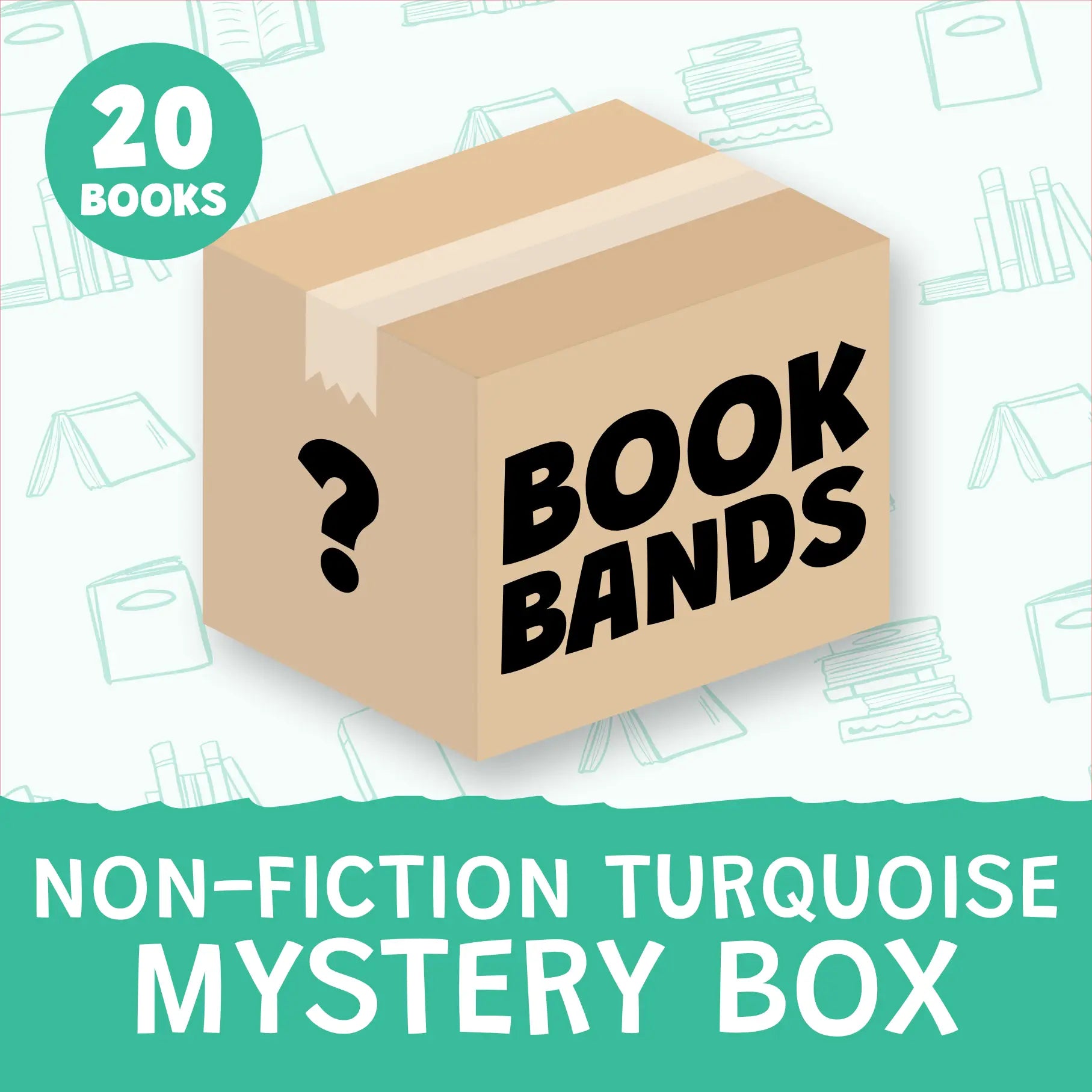 Non-Fiction Book Band Mystery Boxes