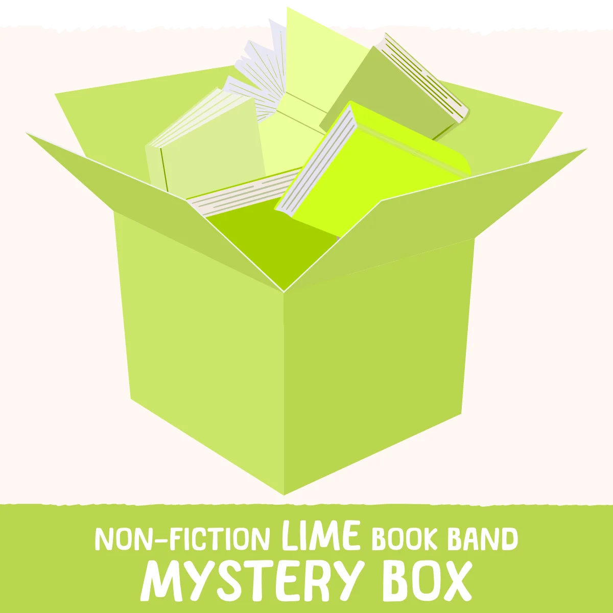 Non-Fiction Lime Book Band Mystery Box