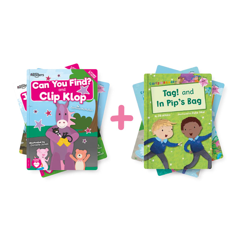 Level 1: Pink Book Bands Twin Pack