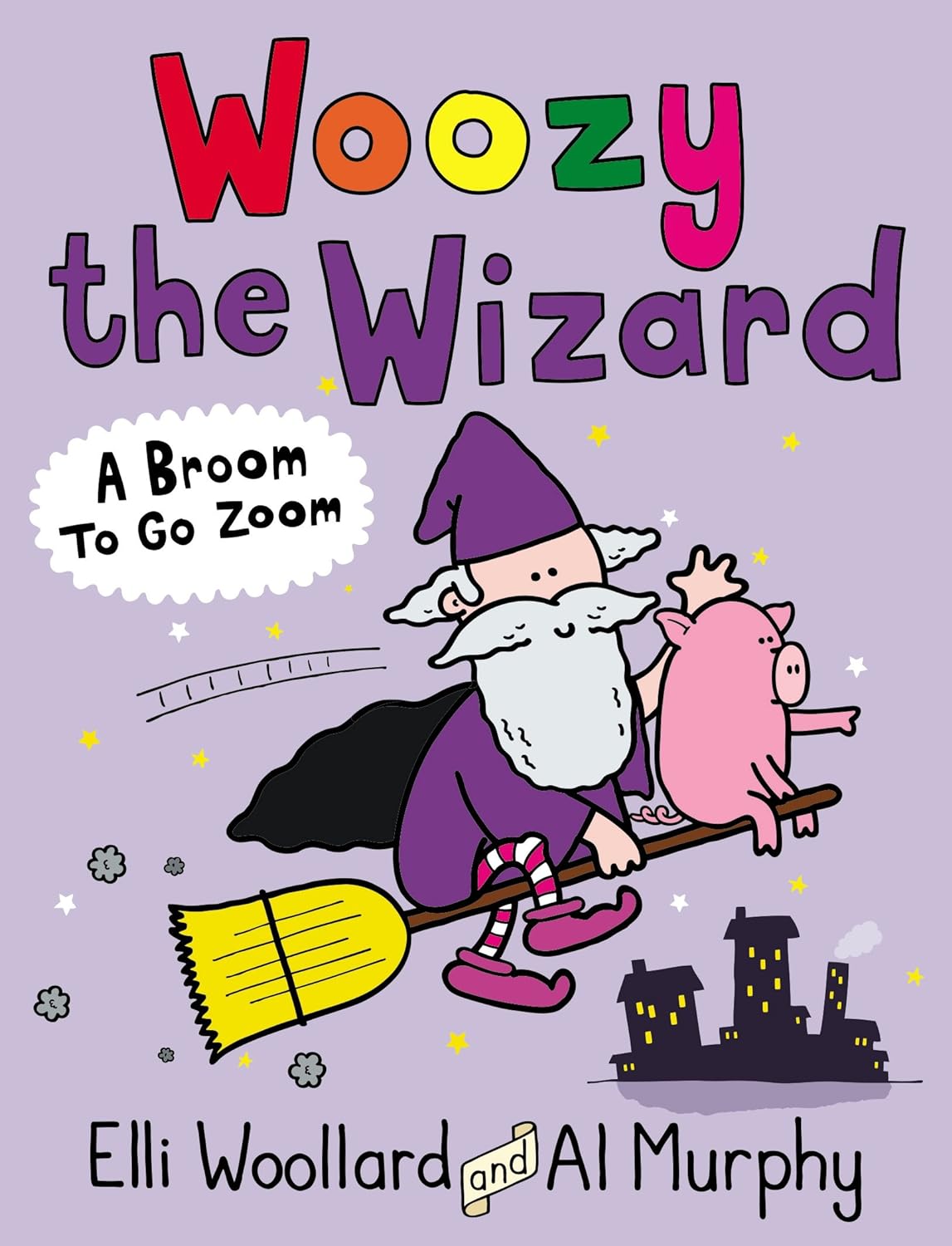 Woozy the Wizard: A Broom to Go Zoom x 6 Copies (Gold)