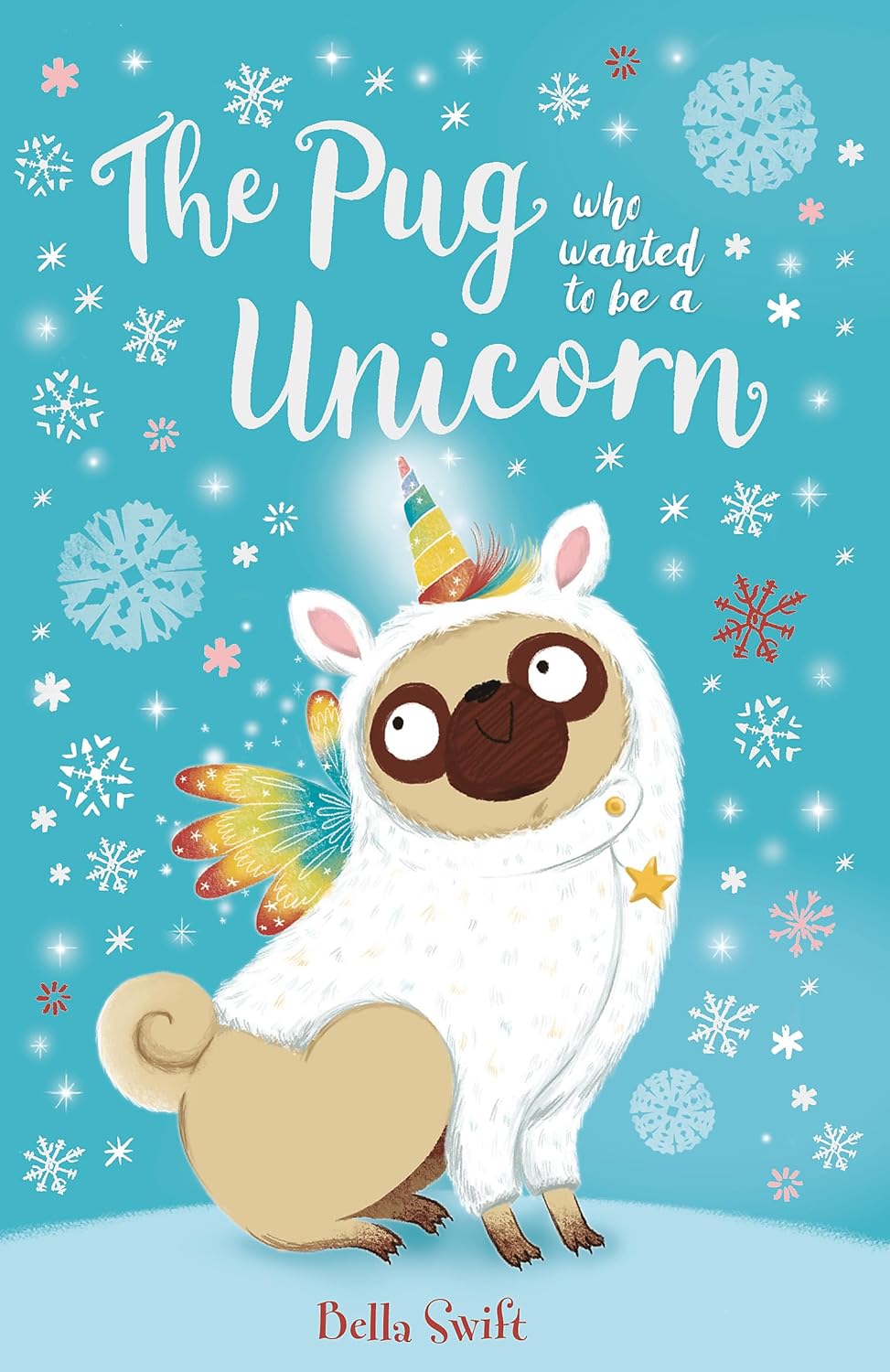 The Pug Who Wanted to Be a Unicorn x 6 Copies (Brown)