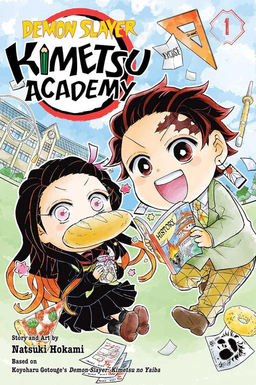 Demon Slayer: Kimetsu Academy 6 Books Collection Set