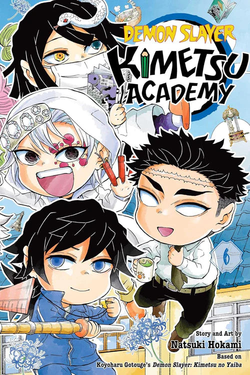 Demon Slayer: Kimetsu Academy 6 Books Collection Set