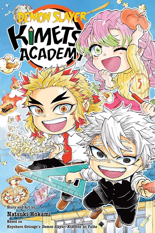 Demon Slayer: Kimetsu Academy 6 Books Collection Set