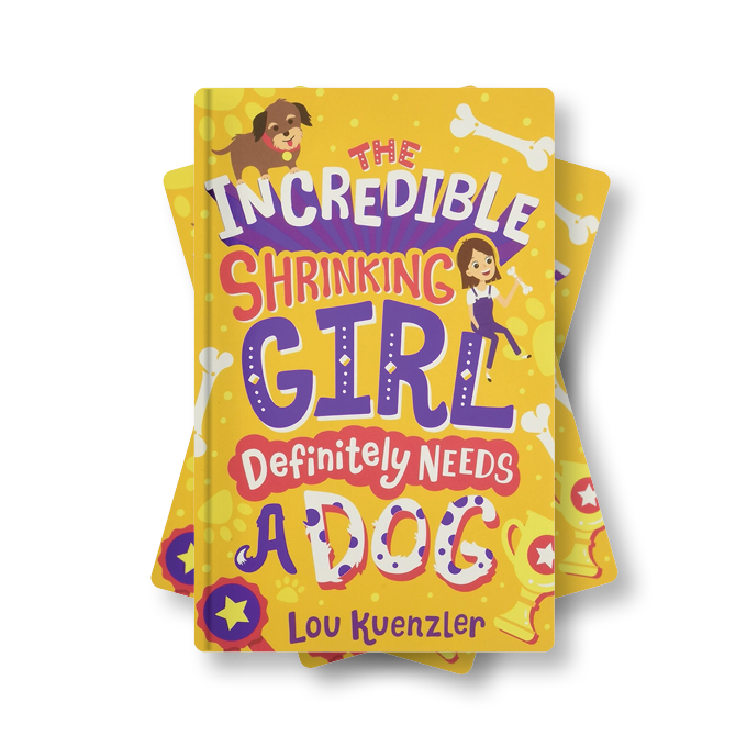 The Incredible Shrinking Girl Definitely Needs a Dog x  6 Copies (Burgundy)