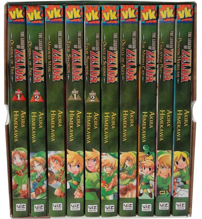 The Legend Of Zelda: Manga Box Set 1-10 Manga