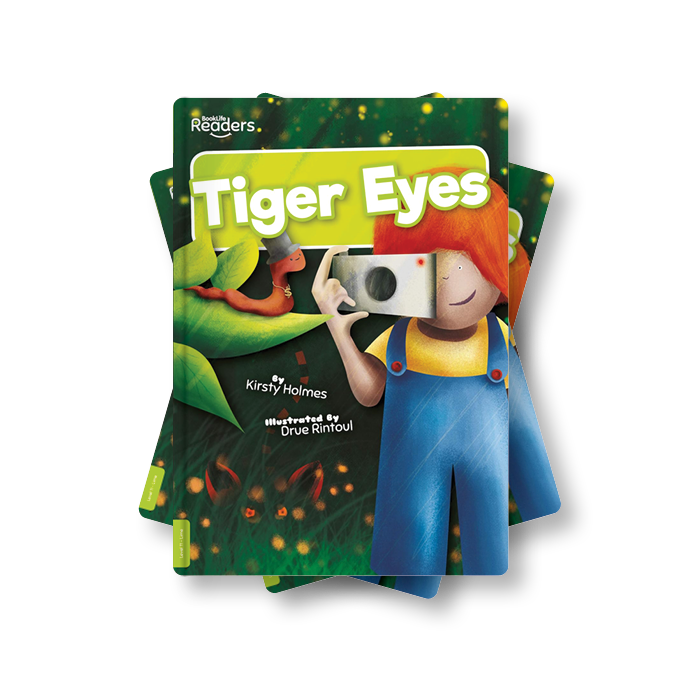 Tiger Eyes x 6 Copies (Lime)