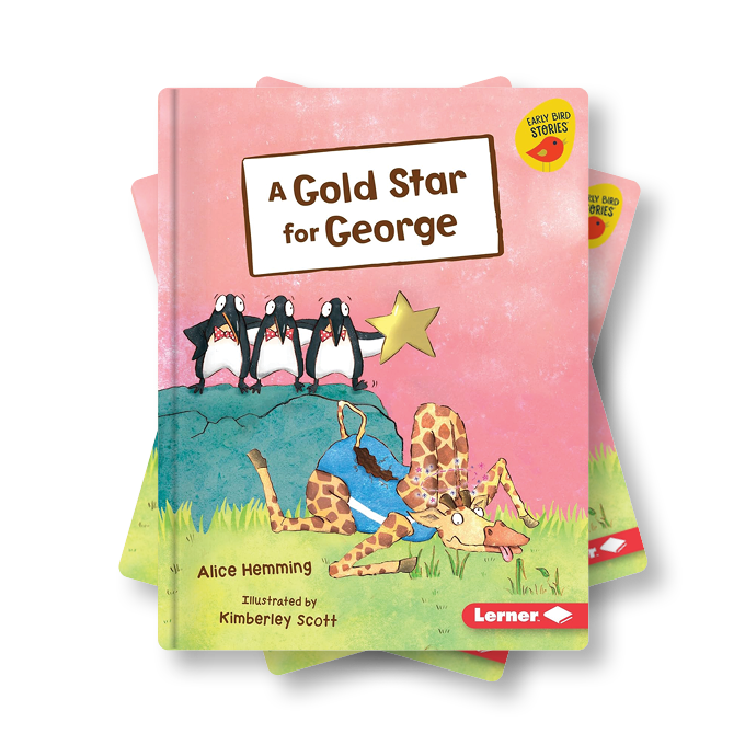 A Gold Star for George x 6 Copies (Orange)