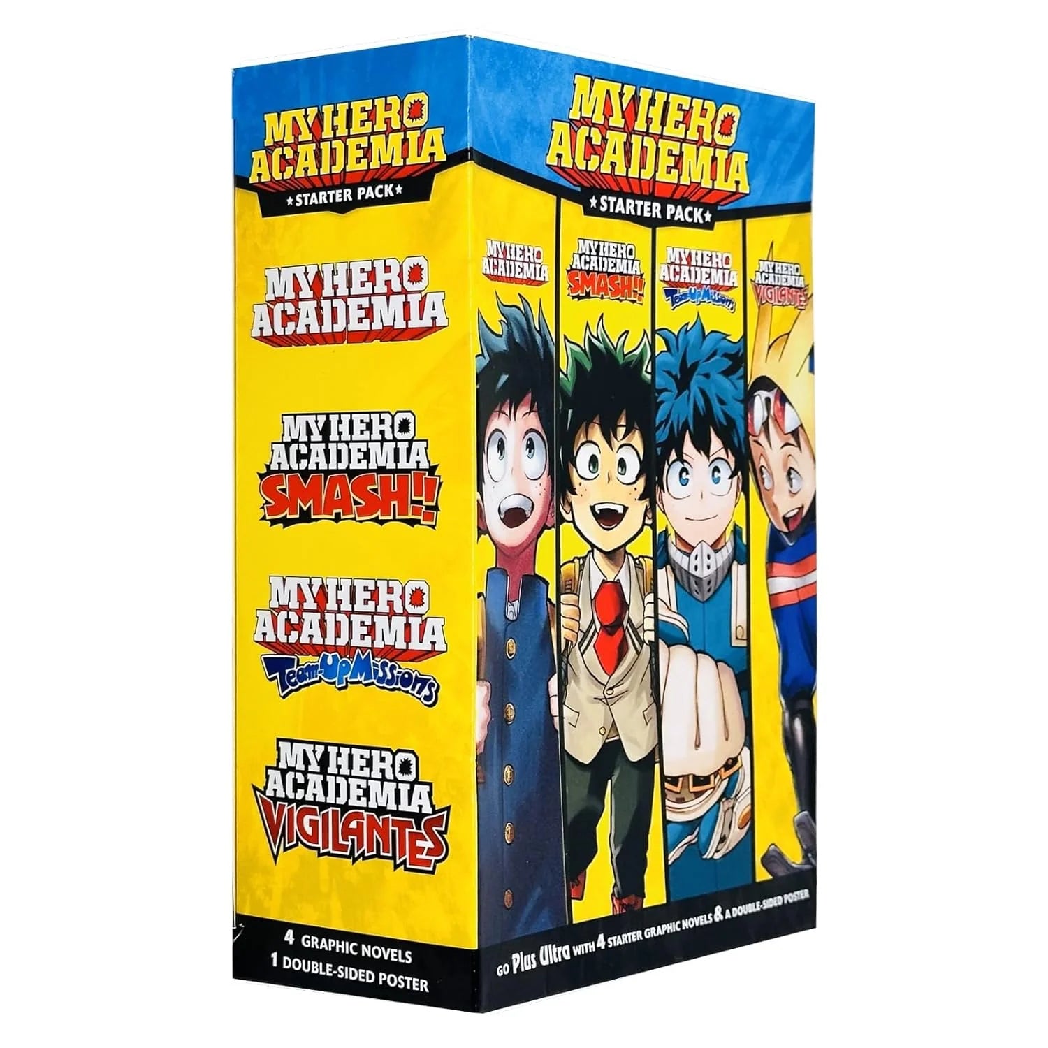 My Hero Academia Manga 4 Volumes Collection Set