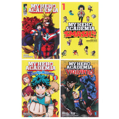 My Hero Academia Manga 4 Volumes Collection Set