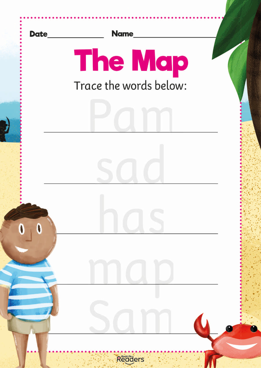 Level 1 (Pink) - BookLife Readers, I Am Big and The Map - Free Resource