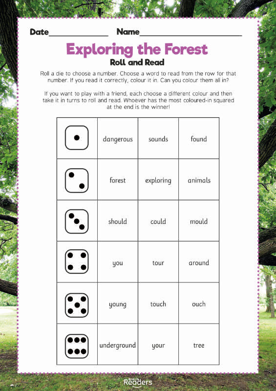 Level 8 (Purple) - BookLife Non-Fiction Readers, Exploring the Forest - Free Resource