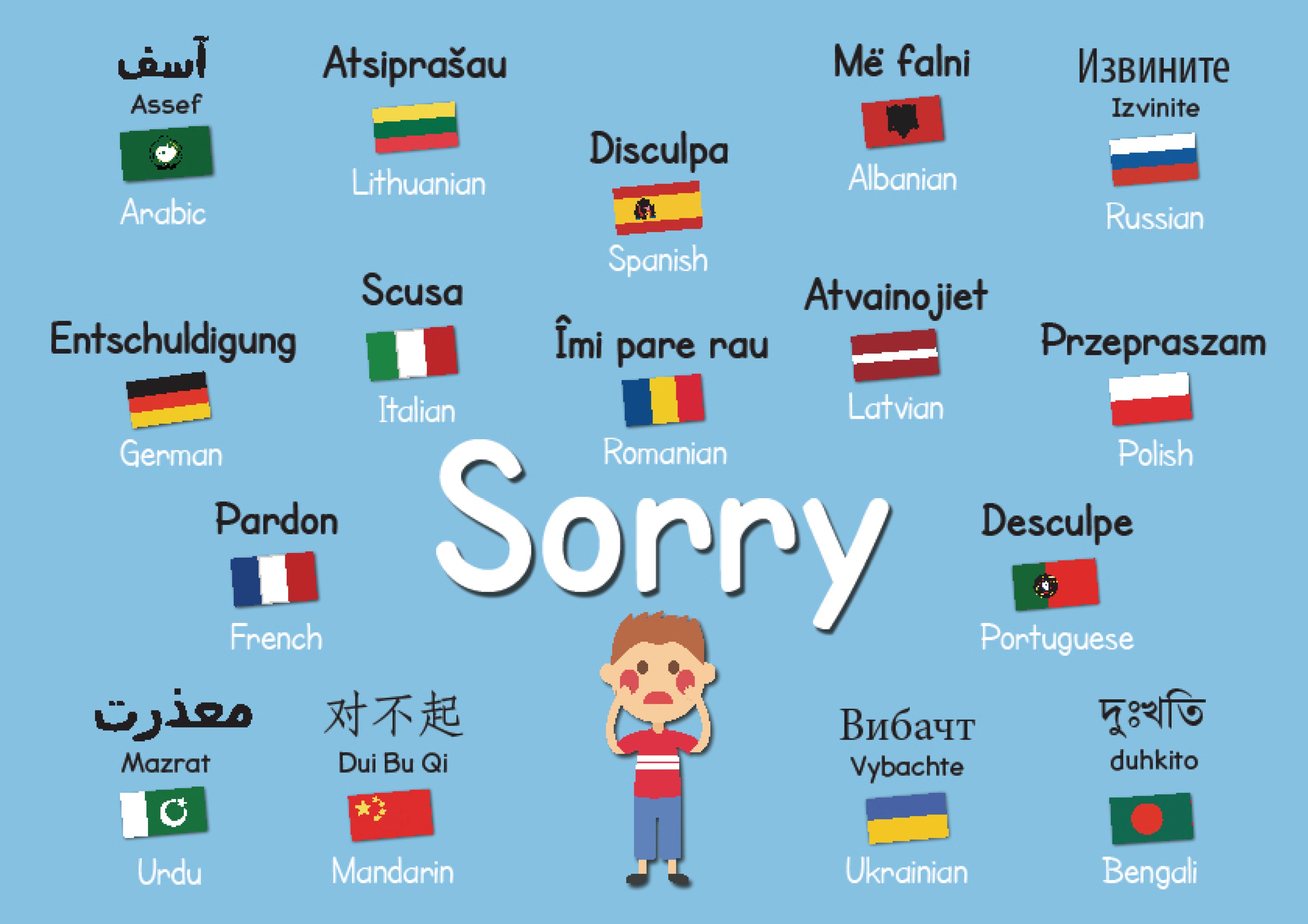 Basic Phrases in Other Languages Posters
