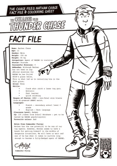 Nathan Chase: Agent of RADAR Activity Pack