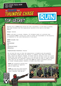 Nathan Chase: Agent of RADAR Activity Pack