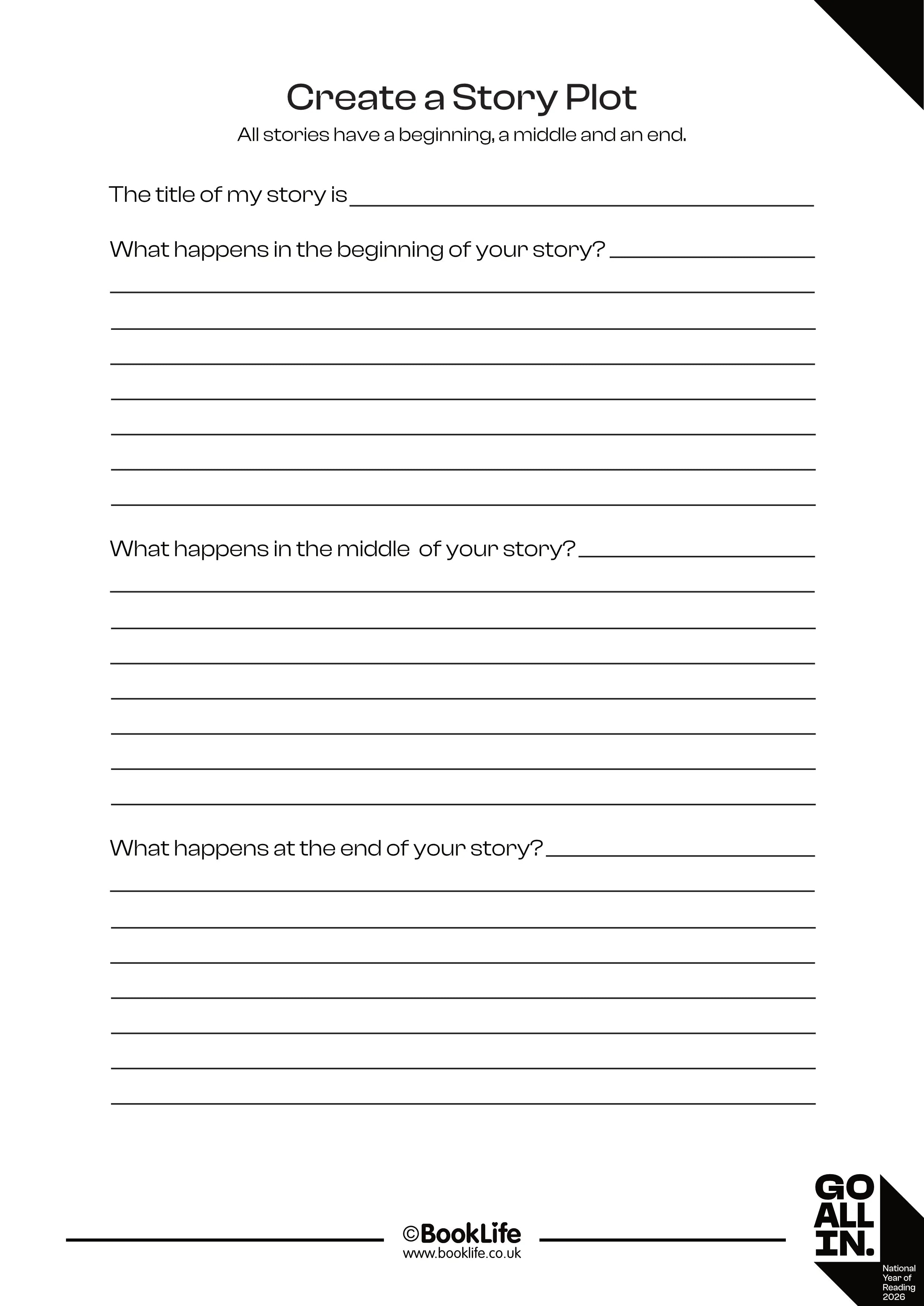 Create a Story Plot