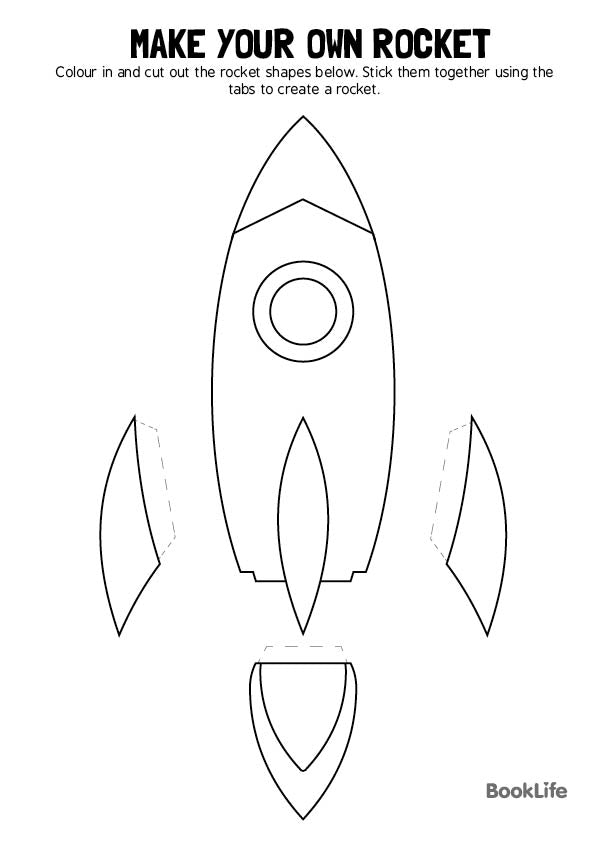 Make A Space Rocket Activity