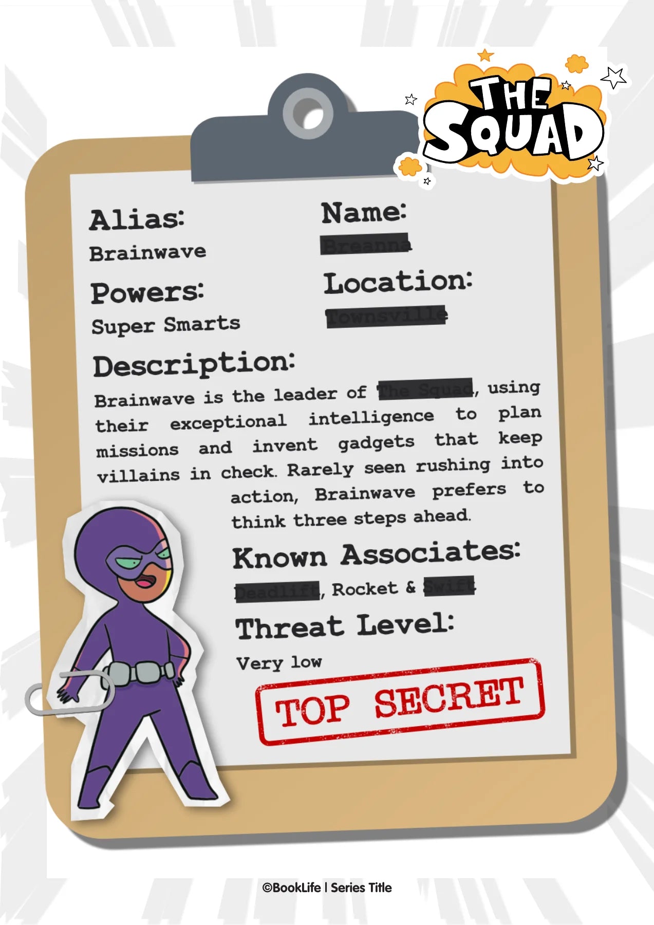 The Squad Activity Pack