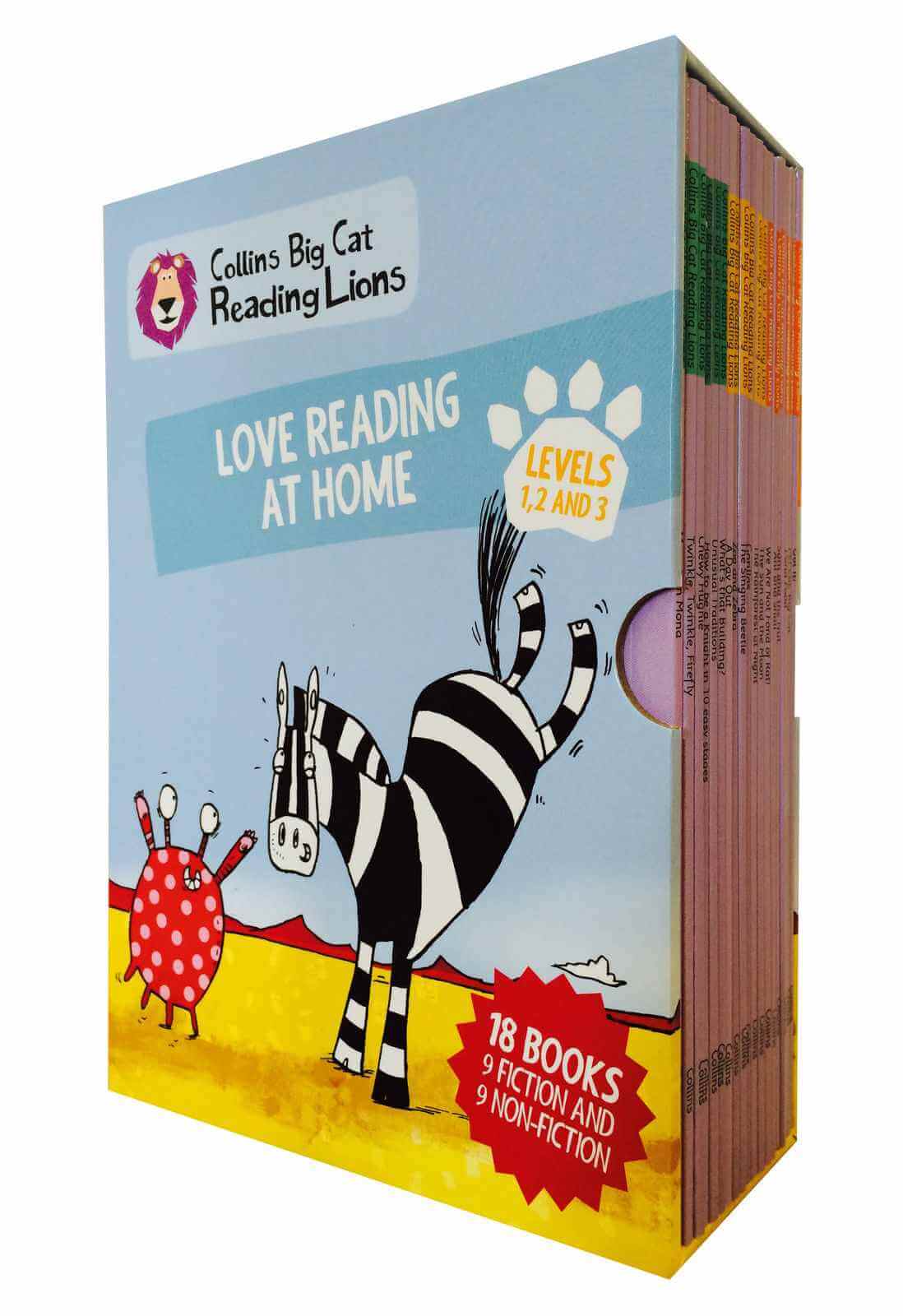 Big Cat Reading Lions Level 1-3 Collection (18 Books) by BookLife