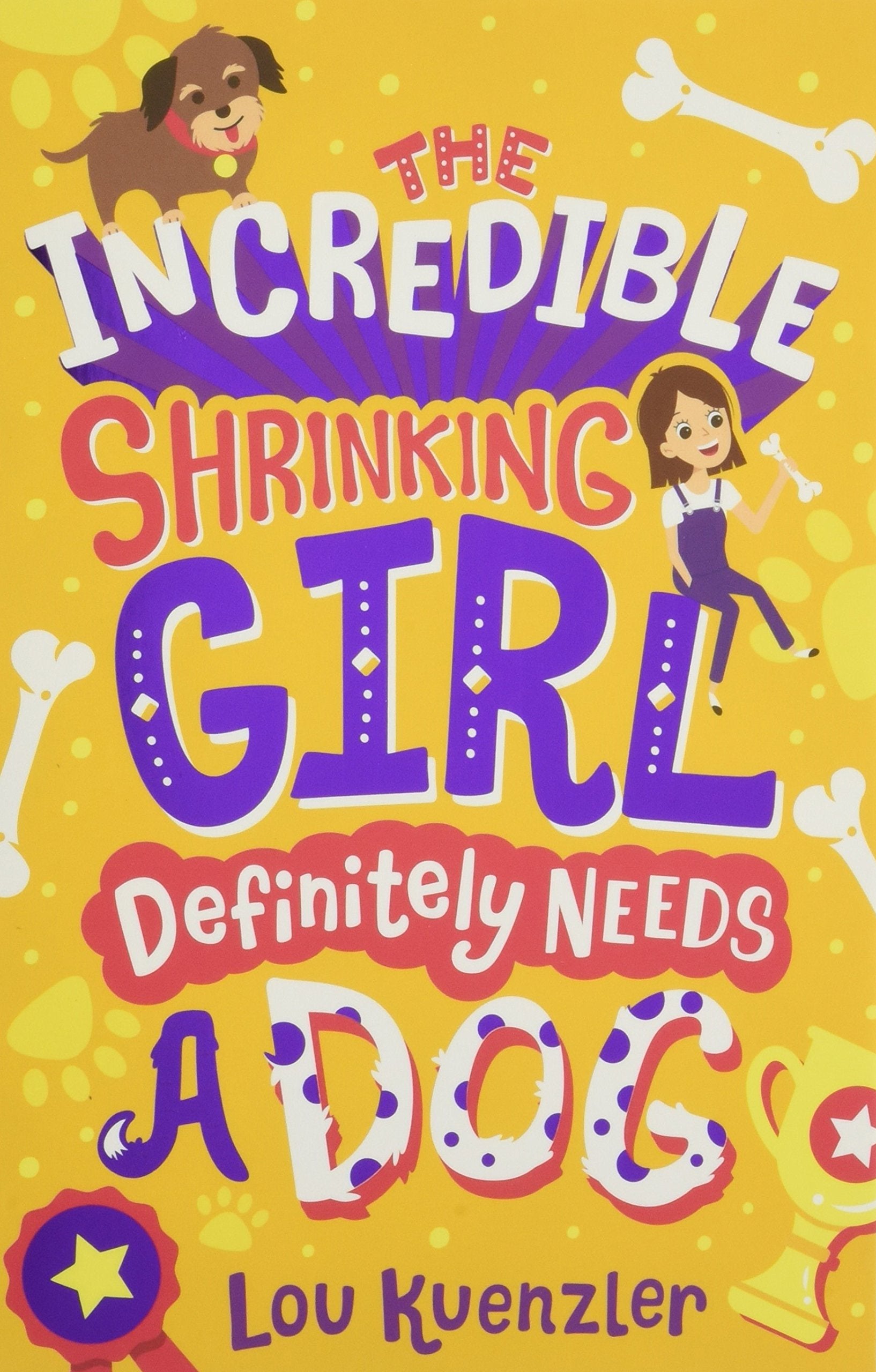 The Incredible Shrinking Girl Definitely Needs a Dog x  6 Copies (Burgundy)