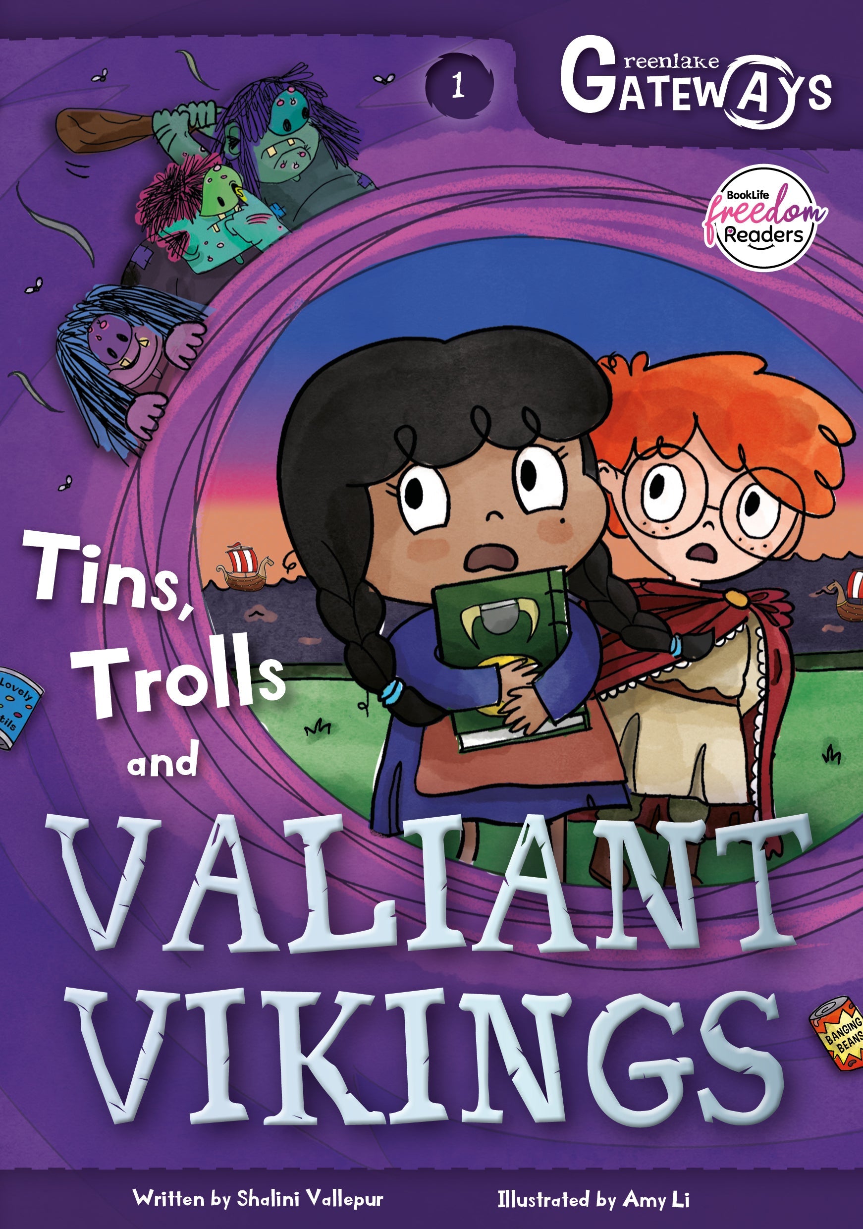 Tins, Trolls and Valiant Vikings (Greenlake Gateways book 1)