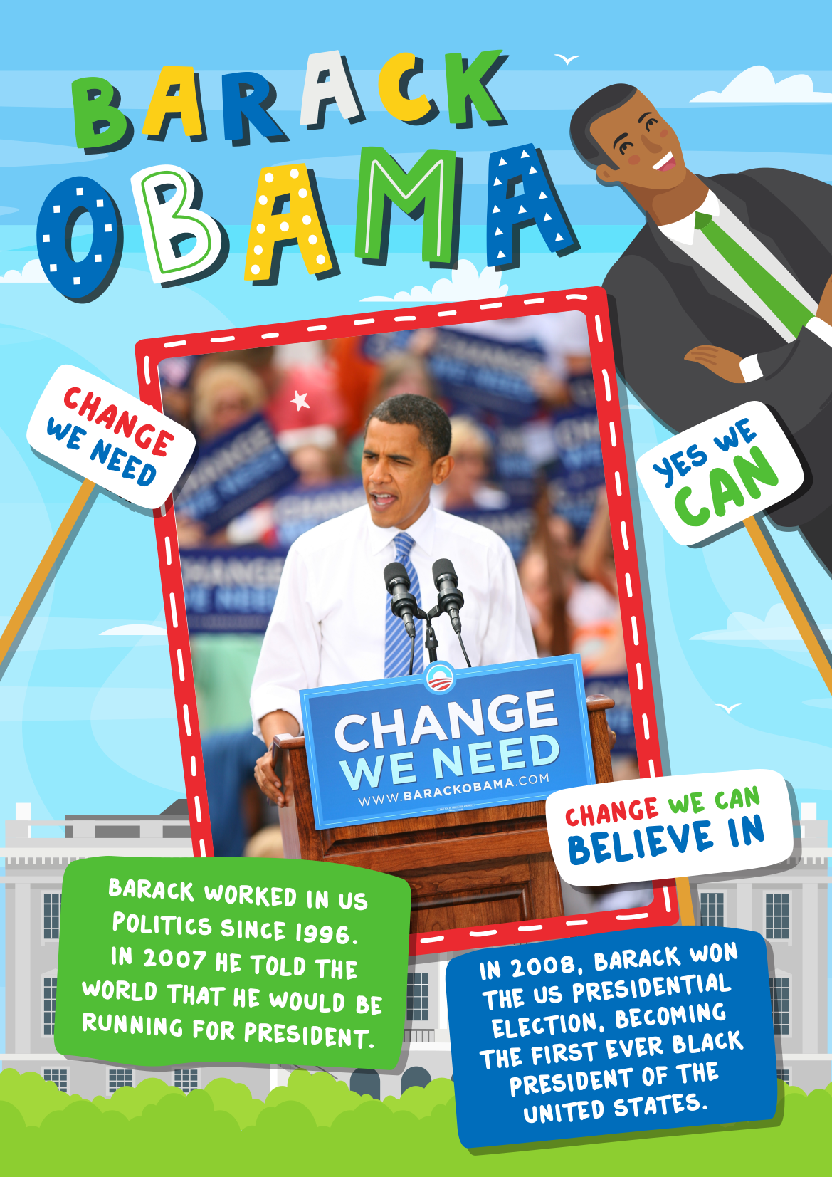 Obama Pamphlets Barack Obama Poster | BookLife