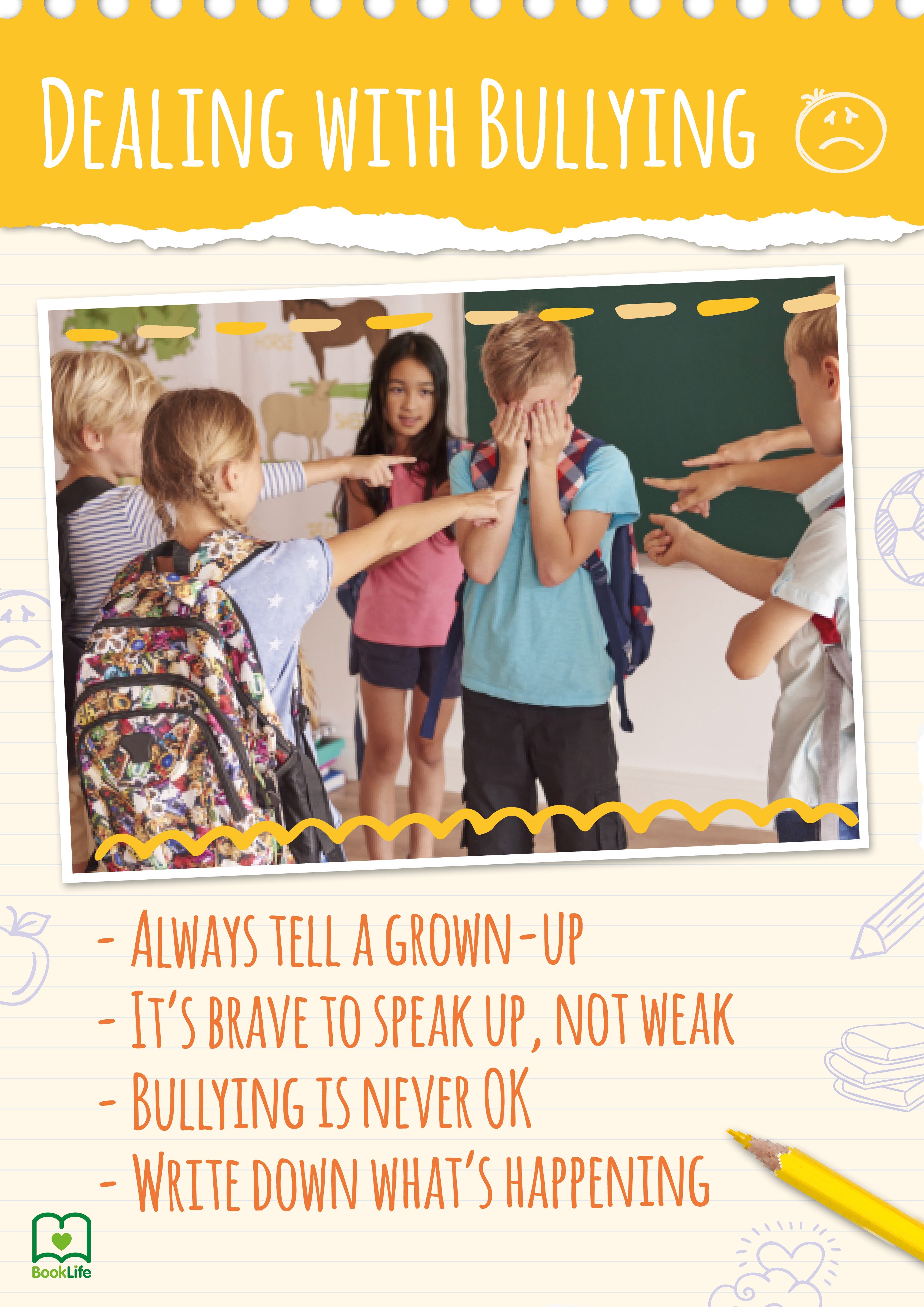 Free Dealing with Bullying Poster by BookLife