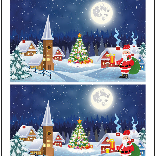 Christmas Spot The Difference Activity Sheet | BookLife christmas-spot-the-difference-activity-sheet-booklife
