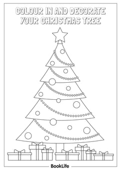 Decorate Your Christmas Tree Activity Sheet
