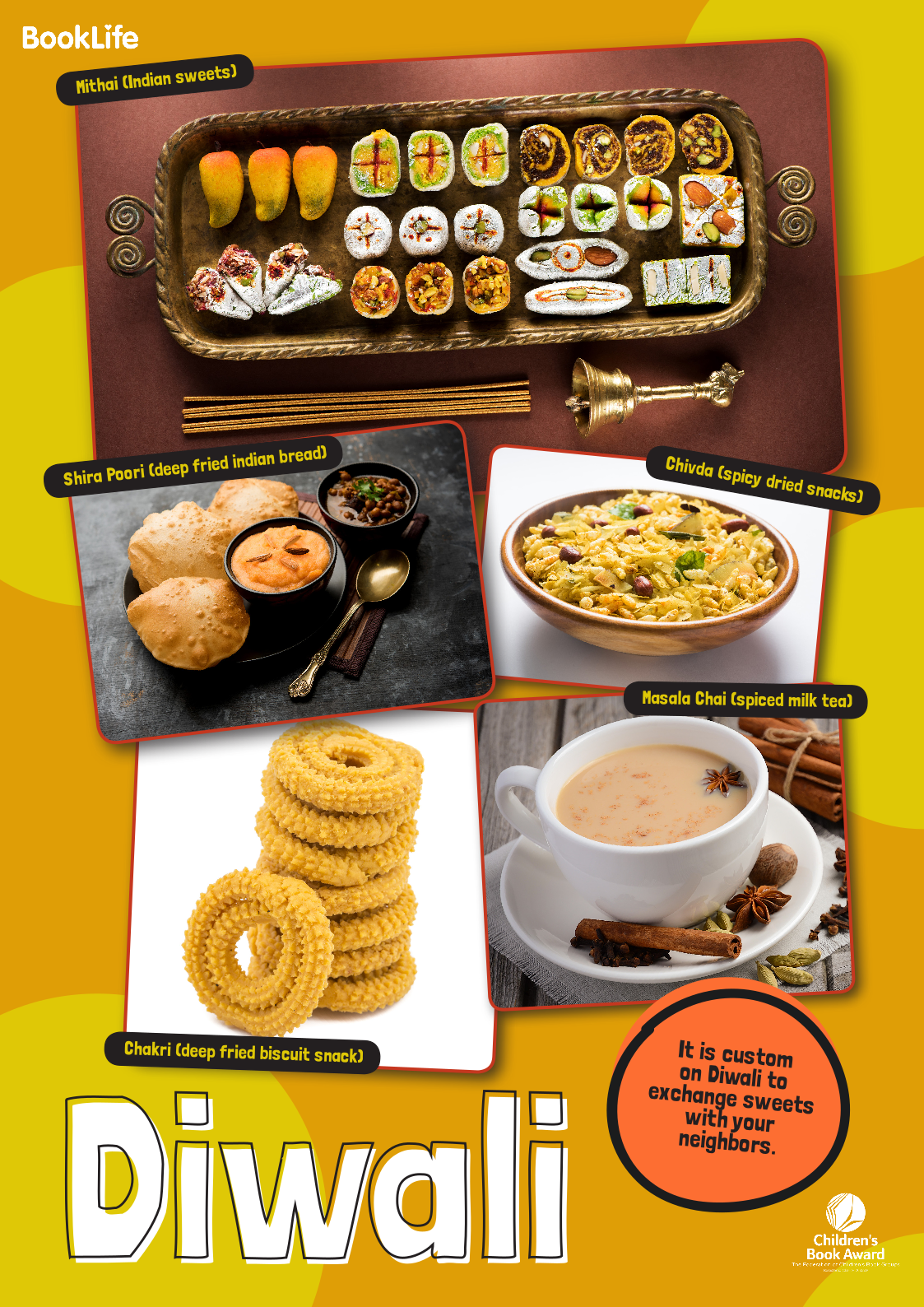 Diwali Food Poster by BookLife