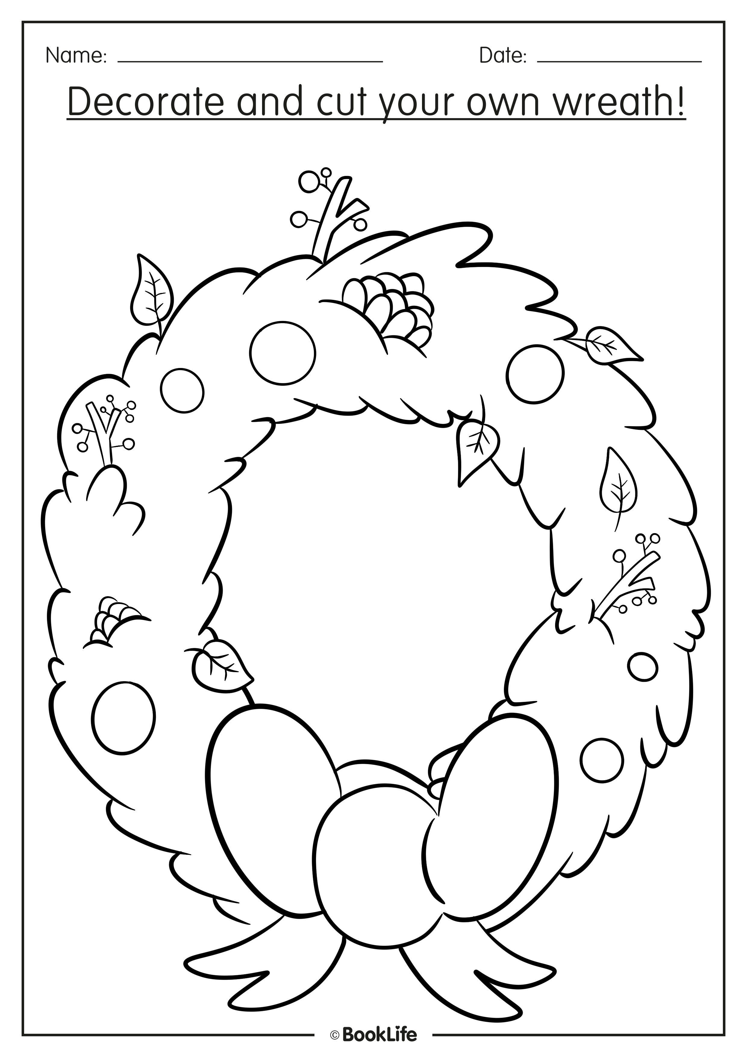 Reef Colouring In Activity Sheet