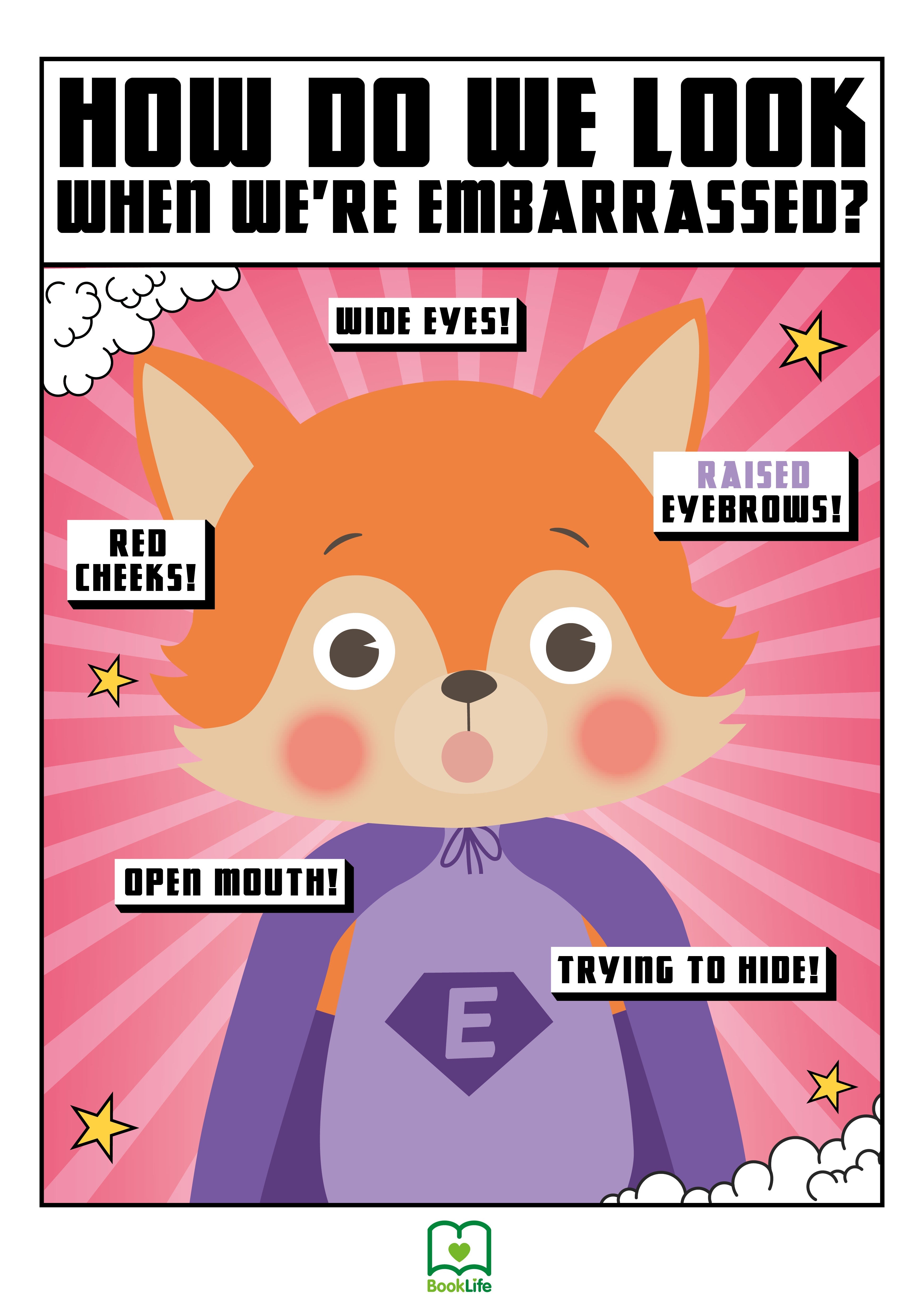 Free Feeling Embarrassed Poster by BookLife