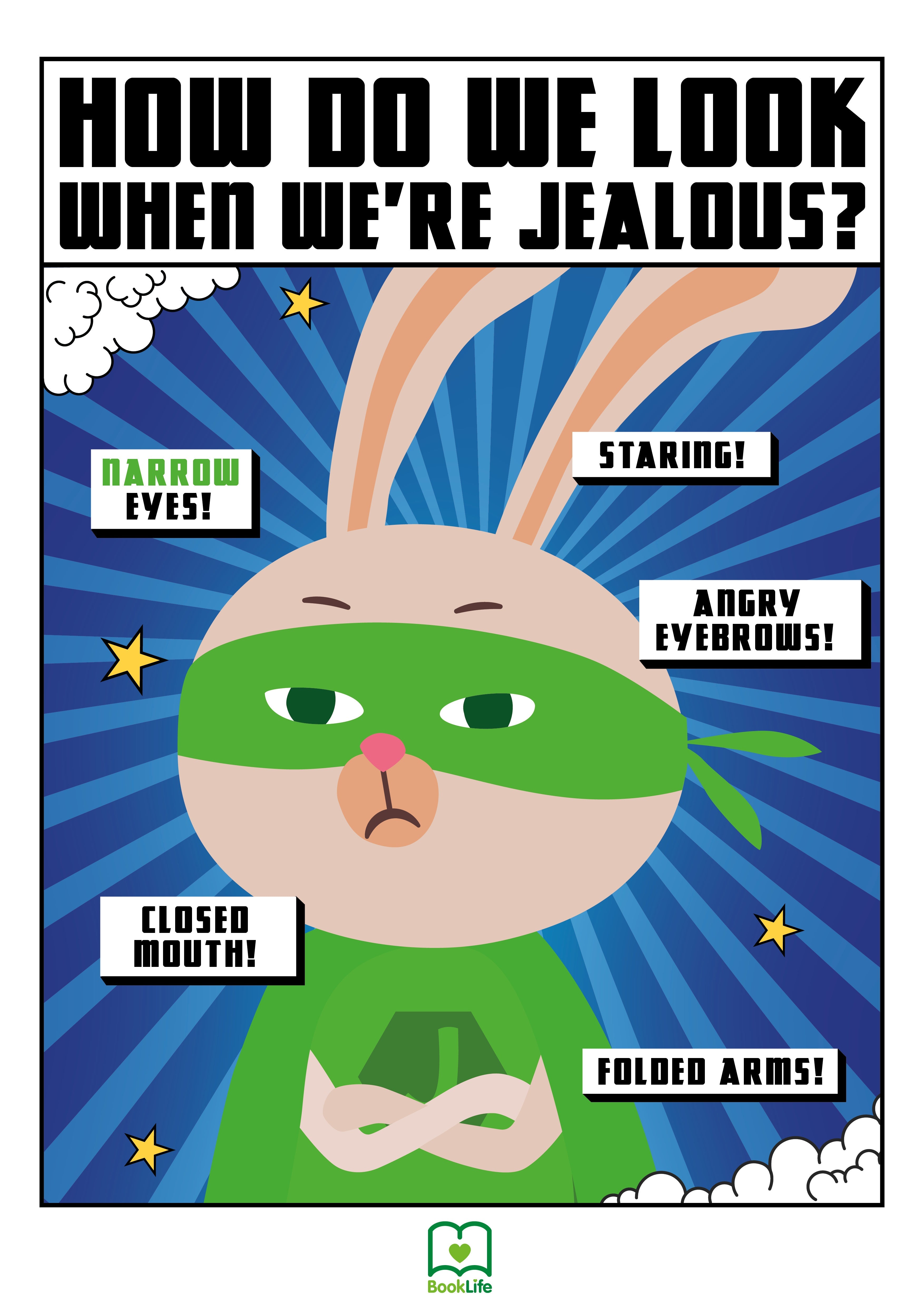 Free Feeling Jealous Poster by BookLife
