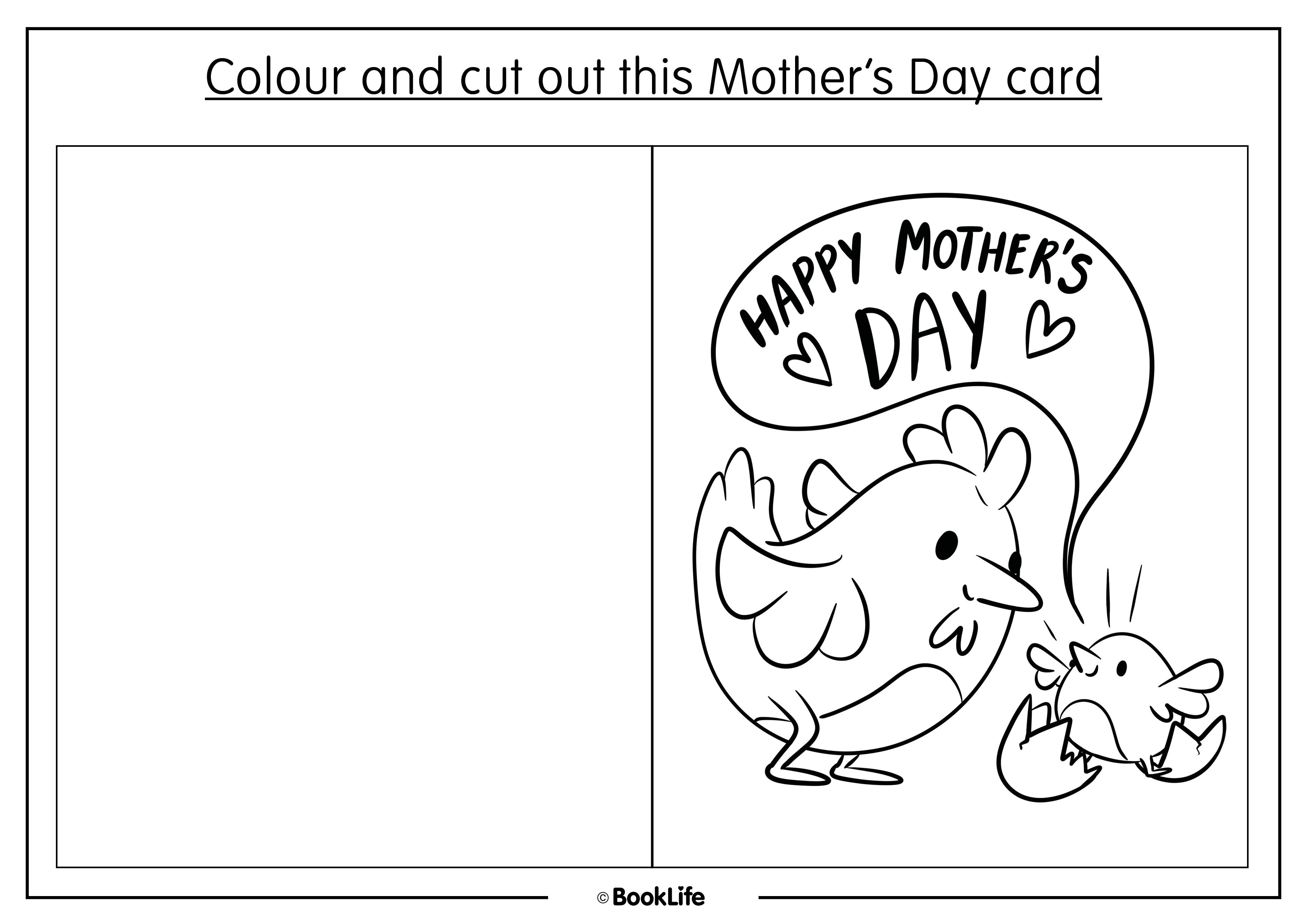 Mother's Day Card - Family