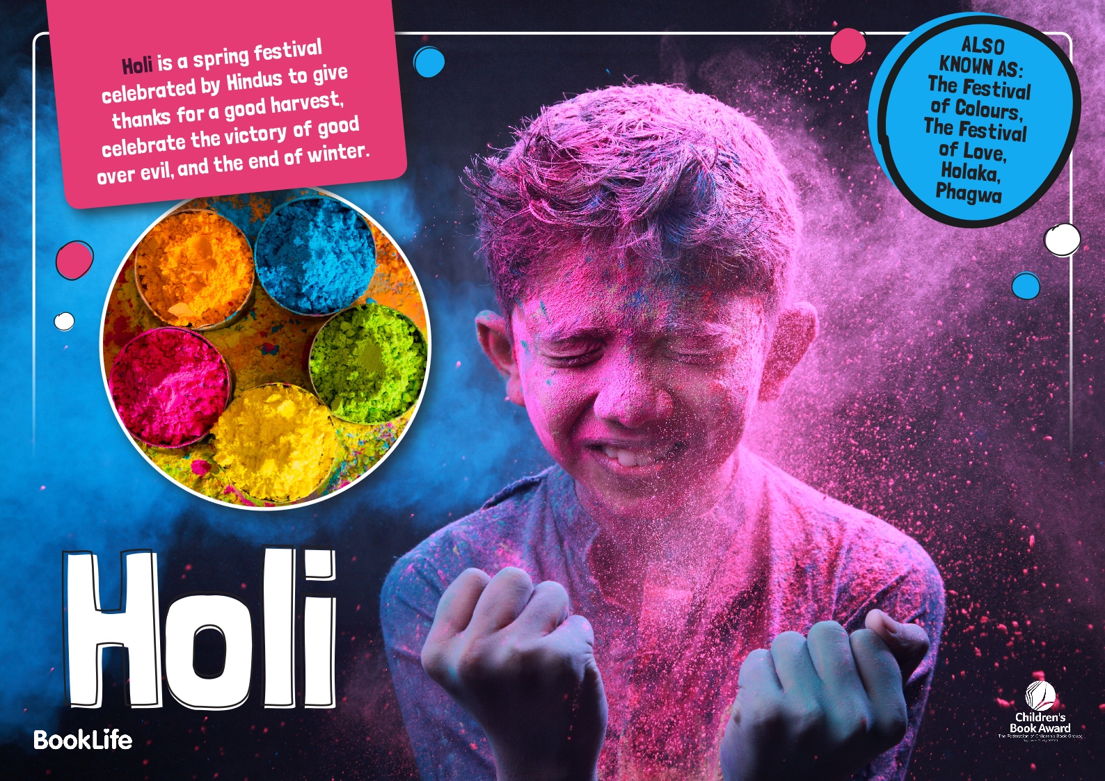 Holi Poster by BookLife