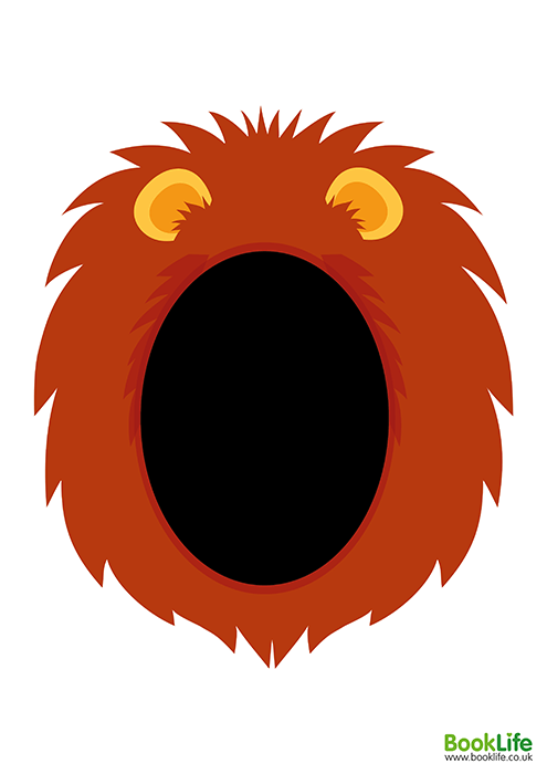 World Book Day Funny Faces - Lion by BookLife