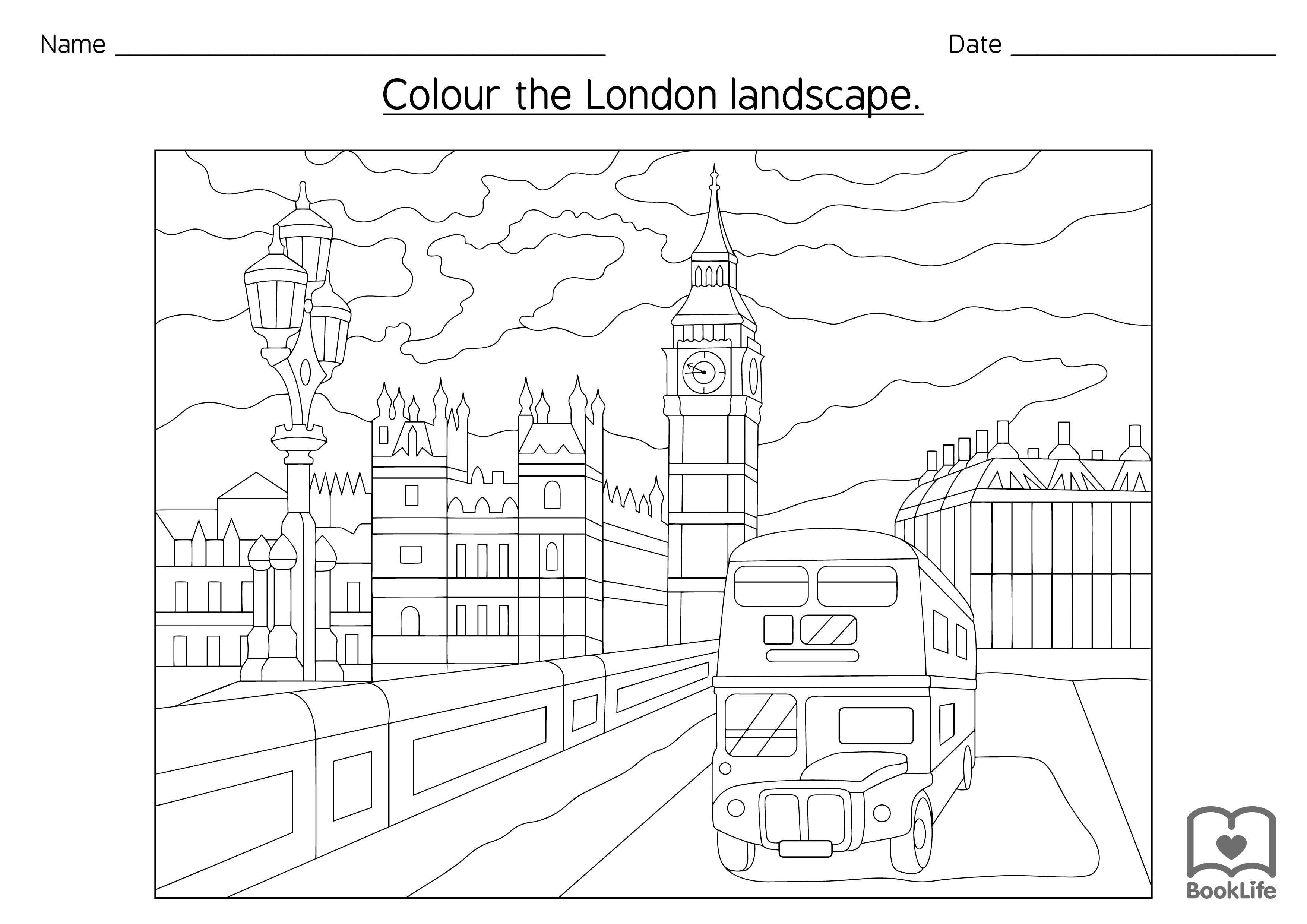 Colour The London Landscape