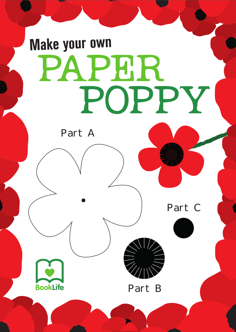 Free Paper Poppy Activity by BookLife