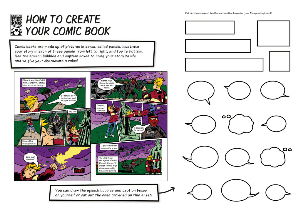 How To Comic How to Create Your Comic Storyboard | BookLife