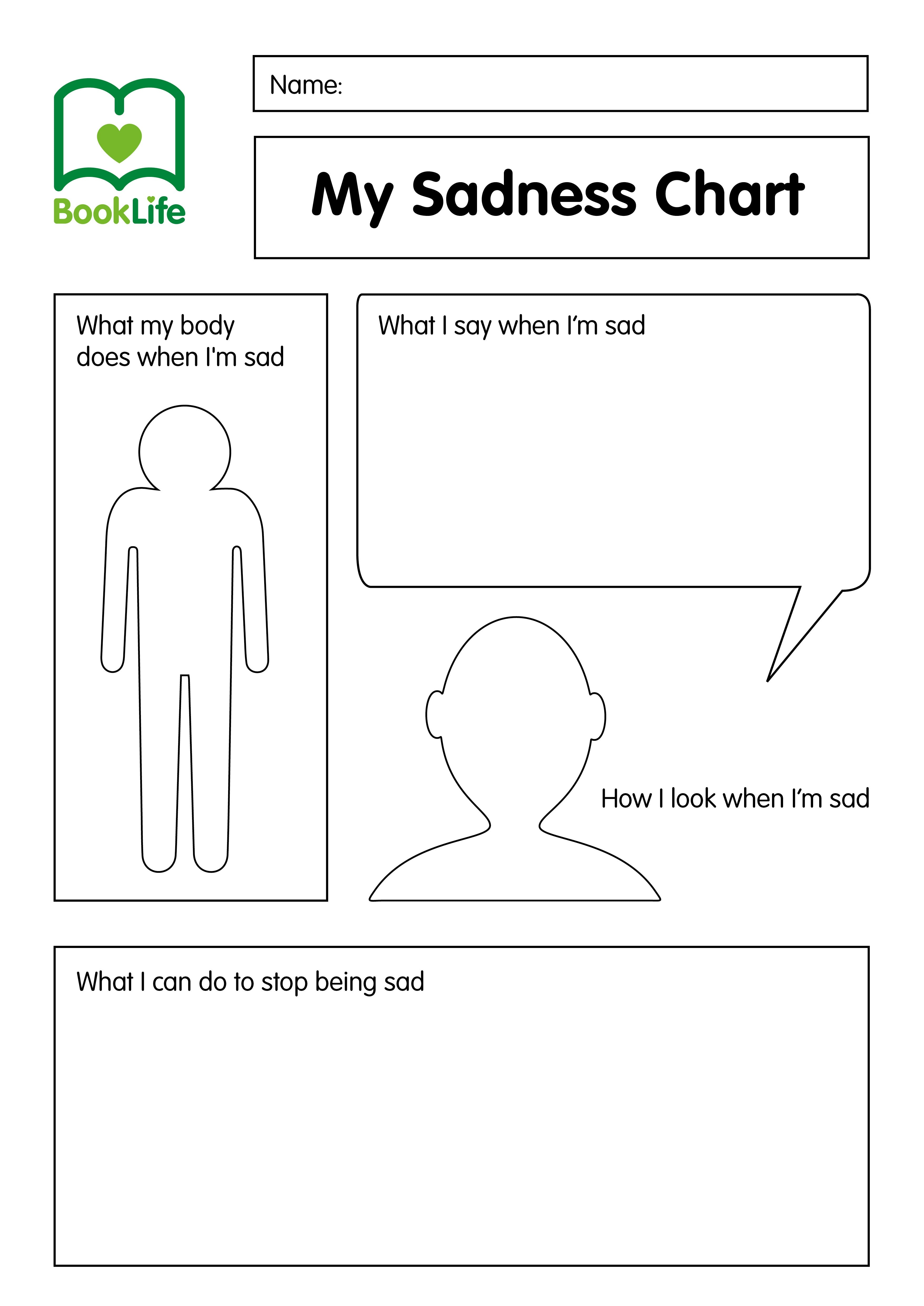 Free My Sadness Chart by BookLife