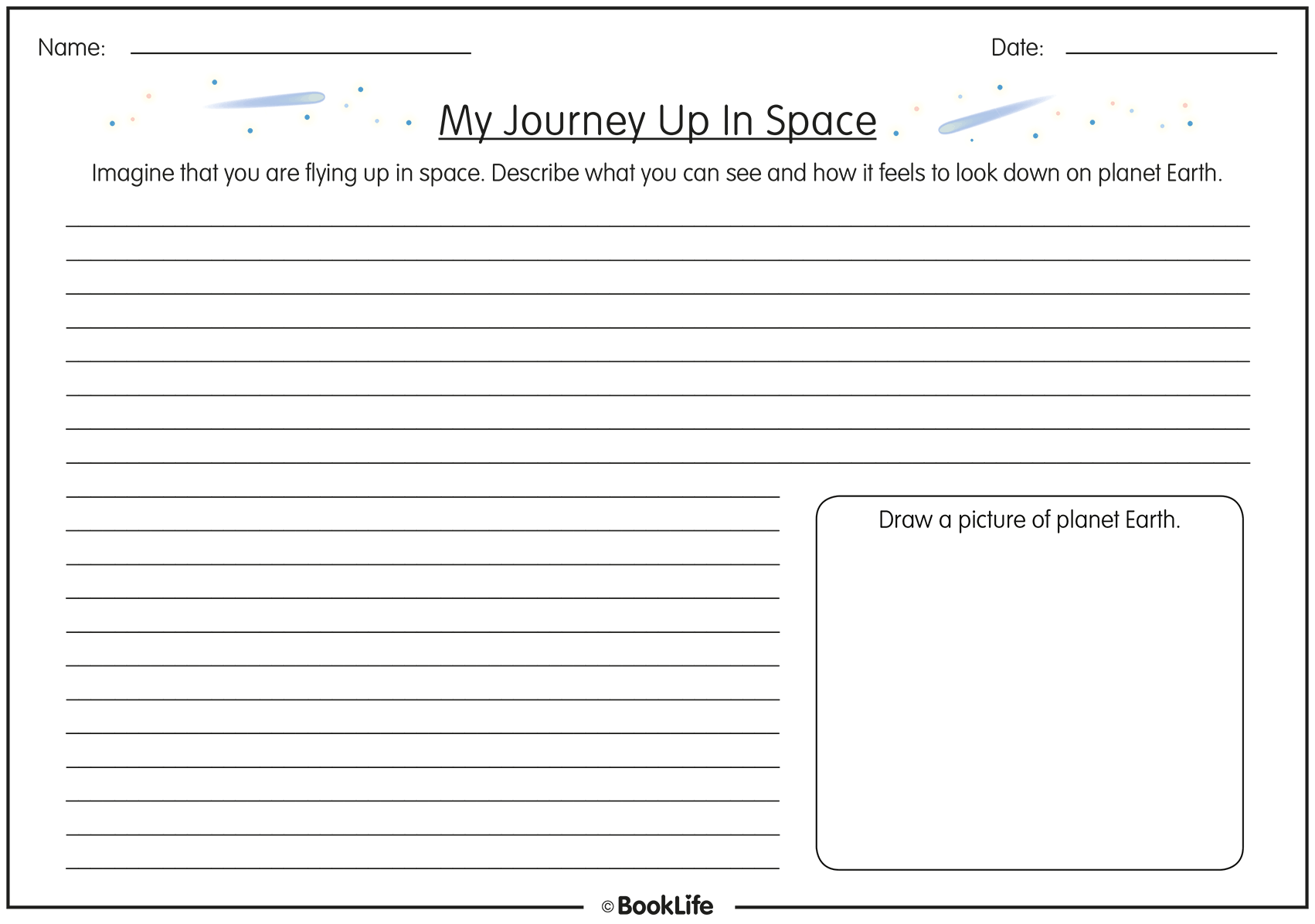 My Journey Up In Space by BookLife