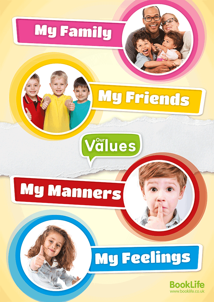 Our Values - Early Years Poster | BookLife