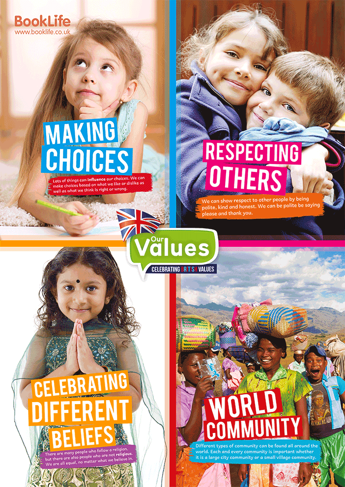 Our Values - Key Stage 1 Poster by BookLife